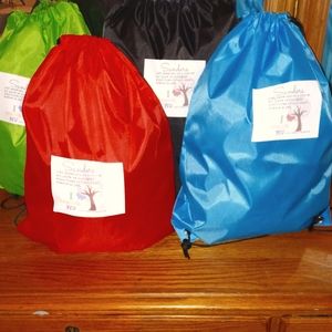 Custom backpacks varies colors